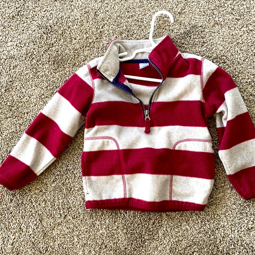 Carter’s 3T Striped Fleece Pullover Top
